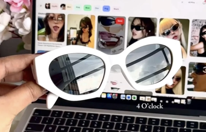 Tk400 Off on Pinteresty High-End Brand Dupe Sunglasses - White (with box)