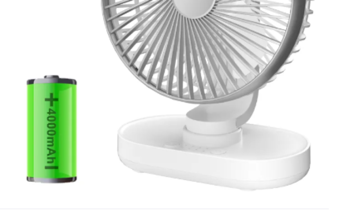 9% discount on Rechargeable Table Fan
