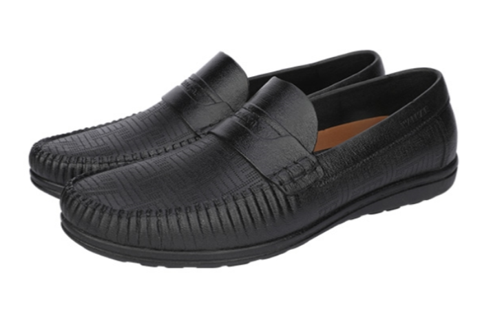 20% OFF on Walkar Men’s Washable Moccasin Shoe Black