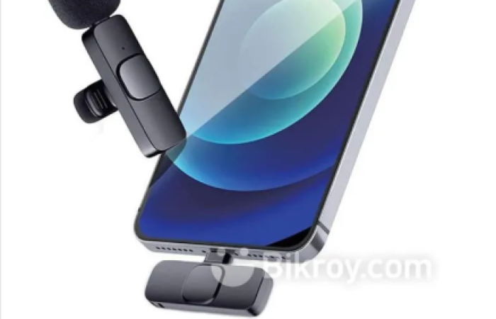 59% discount on K8 Type-C Wireless Microphone for YouTube Facebook Live Stream