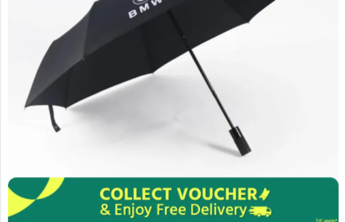 26% discount on BMW Umbrella 8 rib auto open