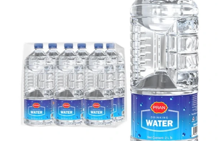 91 TK OFF on PRAN Drinking Water 2Ltr 6 Pcs