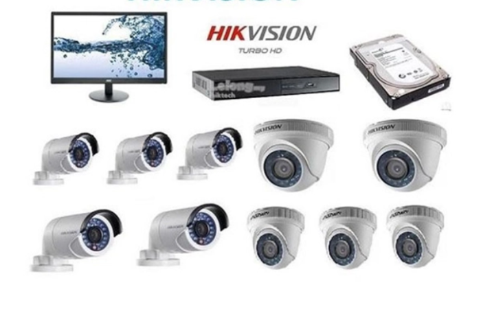 19% OFF on 10 Set HD Camera Full Package With Monitor