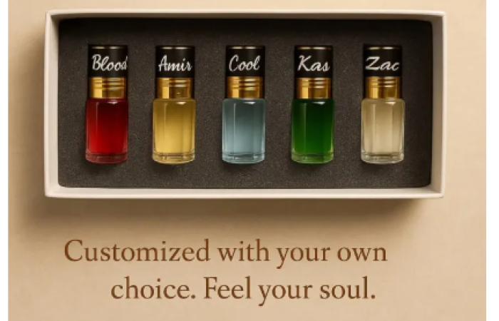 66% discount on 5 pcs Combo Attar 3ml
