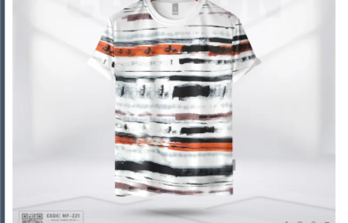 18% discount on Manfare'S All-Over Men'S Premium Half Sleeve Casual T-Shirt I MF-221