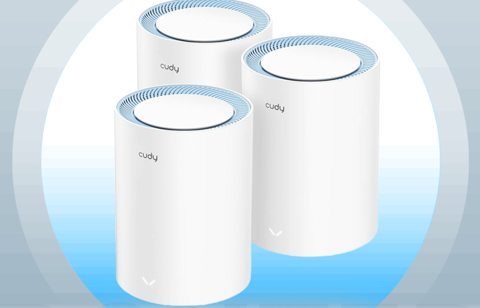 39% OFF on Cudy M1200 AC1200 Dual Band Whole Home Wi-Fi Mesh System - 3-Pack