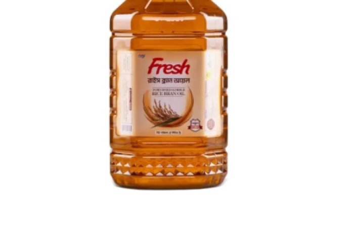 17% discount on Fresh Rice Bran Oil - 5 Ltr