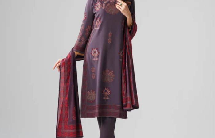 30% Discount on Womens Ash Violet Three Piece Set