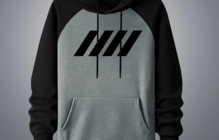 30% Off on GoodMan Premium Quality Ash Color Full Sleeve Hoodie for Men