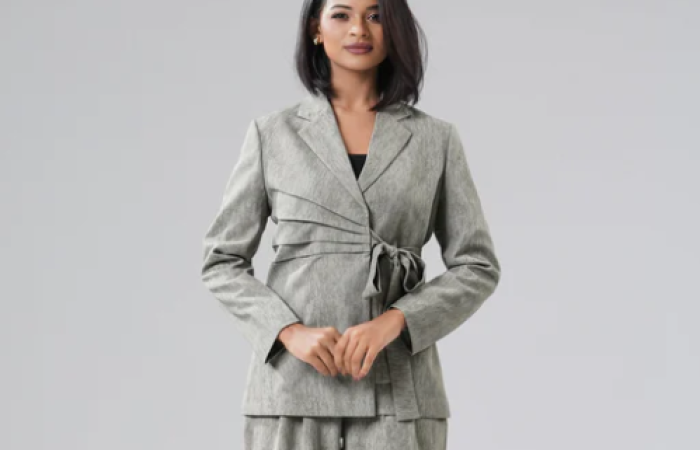 30% Off on Womens Green Two Piece Set