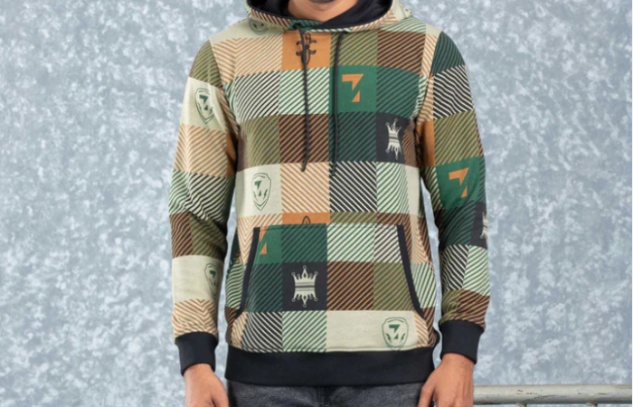 50% Off on Mens Hoodie- Black Aop