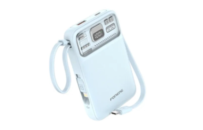20% Off on FONENG PX112 10000mAh Mini 22.5W Wireless Power Bank