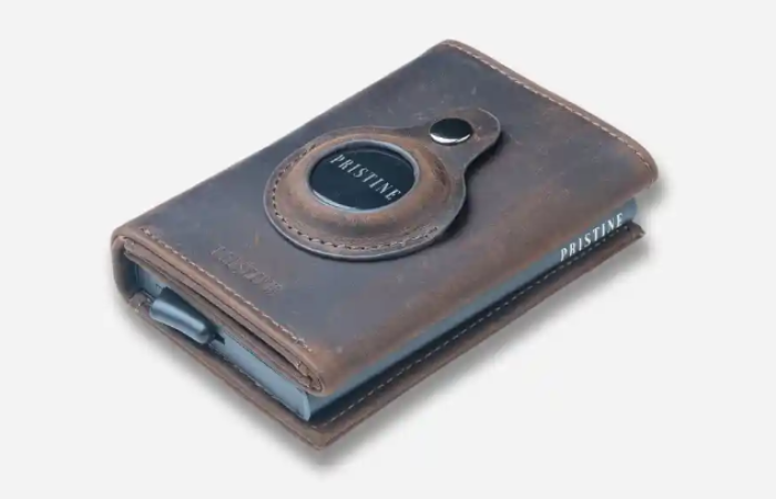 10% Off on TrackerPro Pristine Futuristic Rustic Brown Wallet 1.1