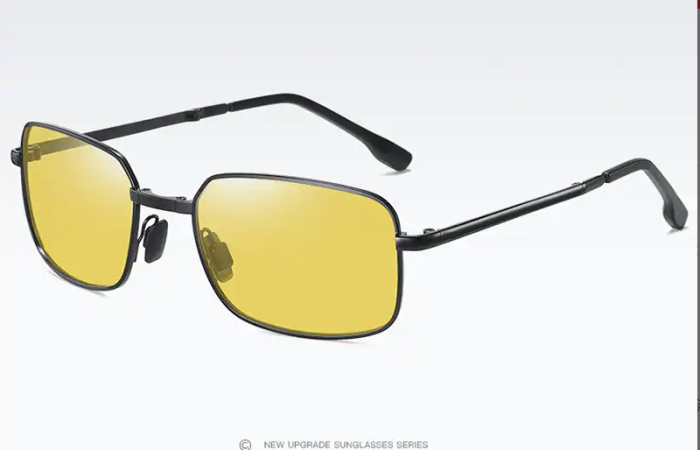 Tk500 Off on A329 STARL Foldable Color Changing Night Vision Sunglass