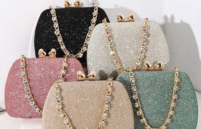 20% Off on Radiant Rhinestone Clutch