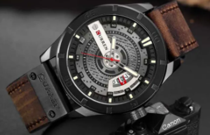 76% Off on 76% Off on Inspired by curren belt men women CN 8301 Sports Watch...