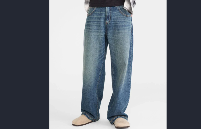 Tk200 Off on Aeropostale Super Baggy Denim Pants