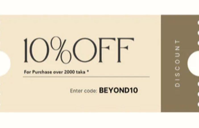 10% Off on purchase over Tk2000