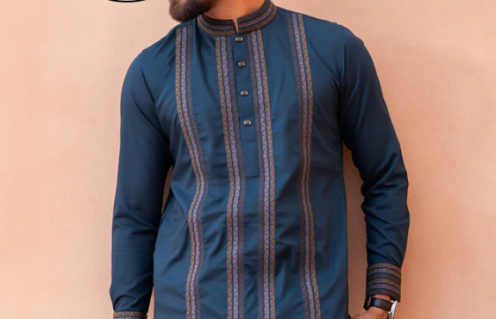 17% OFF on Voyage Luxury Panjabi-1033