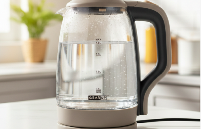 Tk691 Off on GearUP GK15 Premium Electric Glass Kettle 1.8L