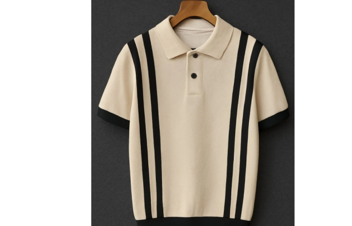 Tk450 Off on Classic Striped Polo