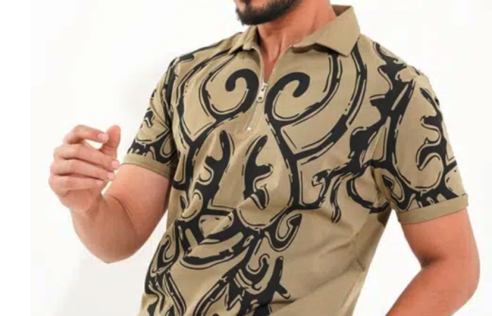 Tk258 OFF on Zipper Polo Shirt 2.0 36058