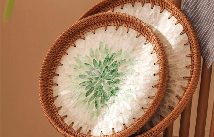 50% OFF on Oceana Rattan Tray