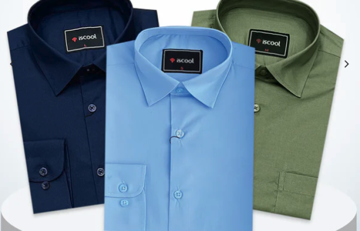 48% Off on Special 3 Pcs Solid Color Shirt Combo