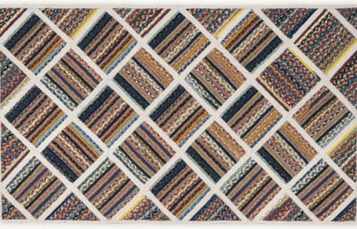 25% OFF on MBQPR -005 - Multi Braid Area Rug- 3'x5' Feet