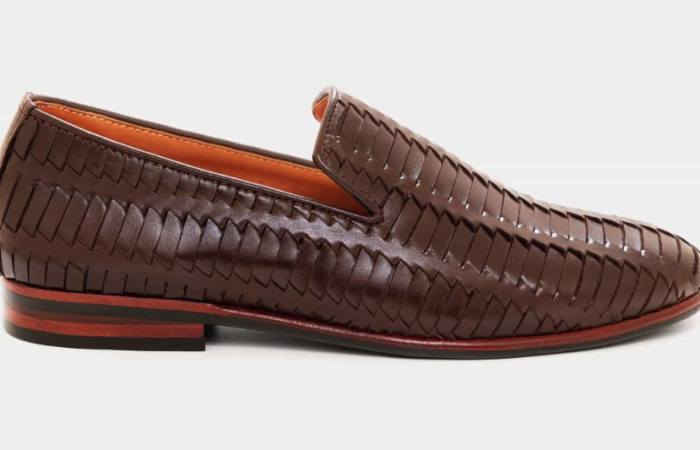 Tk744 Off on Cocoa Braided Loafer