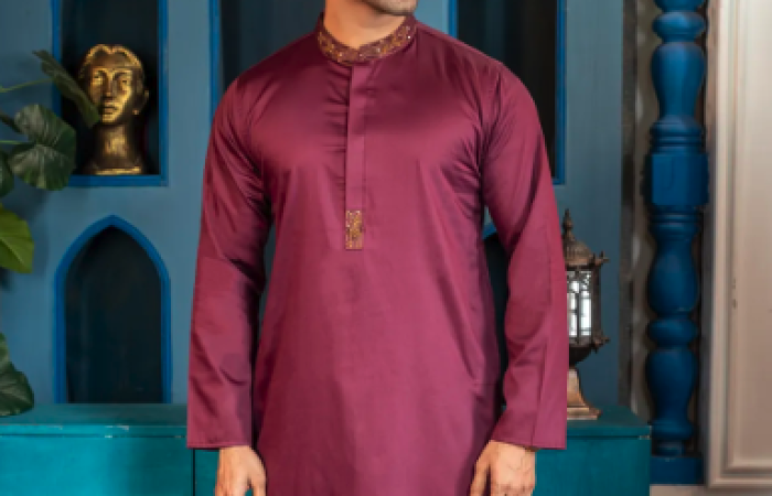 30% OFF on MAHRO Men’s Premium Zardosi Panjabi