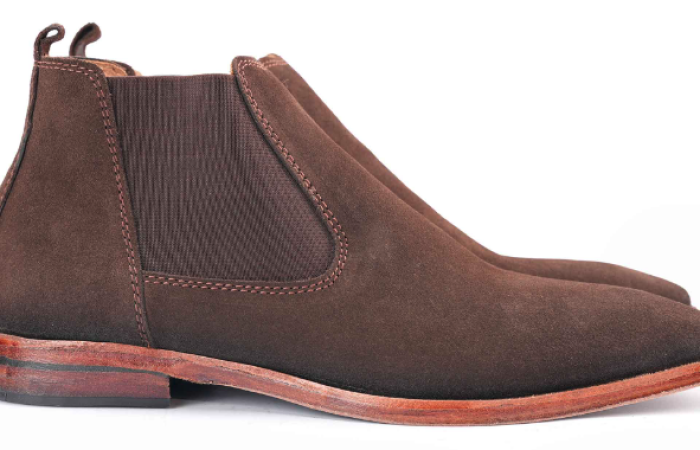 10% OFF on Edge Handmade Chelsea Boot – Brown Suede